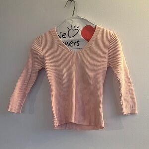Banana Republic Kids Pink Ribbed Sweater